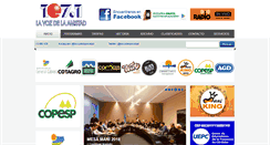 Desktop Screenshot of fmlavozdelaamistad.com.ar